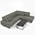 Ultimate Comfort Sofa 3D model small image 4