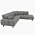 Ultimate Comfort Sofa 3D model small image 9