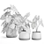 Exotic Tropical Plant Collection 3D model small image 5