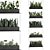 Vertical Greenery Wall: Exotic Plants, Indoor Gardening 3D model small image 1