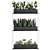 Vertical Greenery Wall: Exotic Plants, Indoor Gardening 3D model small image 3