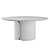 Olivya Stone Round Dining Table with Aural Design 3D model small image 4