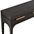Dantone Home Console Bridge: Small Size with 3 Drawers 3D model small image 4