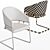 Mobboli ODEI Chair: Contemporary Elegance and Comfort. 3D model small image 2