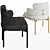 Elegant Meridiani Sylvie Chair 3D model small image 2