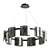 Elegant Design Lamps: JANICE 3D model small image 1
