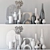 Elegant Vase Set: Perfect for Decoration 3D model small image 4