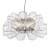 Elegant Murano Glass Chandelier 3D model small image 1