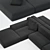 Paola Lenti All-Time Sofa Set 3D model small image 3