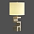 Title: Boveda Stone Table Lamp: Elegant Illumination 3D model small image 3