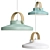 Anzazo Clutch Flat: Sleek and Stylish Suspension Light 3D model small image 1