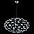 Glistening Crystal Chandelier 3D model small image 3