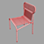 Cozy Comfort Chair 3D model small image 2