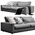 Modern Linteloo Studio Sofa | Sleek Design 3D model small image 5