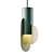 Minimalist Pendant Light NOOM Suprematic CS1 3D model small image 2