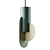 Minimalist Pendant Light NOOM Suprematic CS1 3D model small image 3