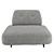 Elegant Lago Sand Sofa: Timeless Style 3D model small image 4