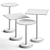 Modern Minimalist Side Tables by Rodolfo Dordoni 3D model small image 2