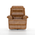 Modern Comfort Recliner Sofa 3D model small image 3