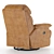Modern Comfort Recliner Sofa 3D model small image 8