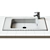 Roca Debba Unik Washbasin 60x36 cm - Furniture Essential 3D model small image 2