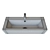 Modern Roca Washbasin Set 3D model small image 4