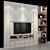 Stylish TV Stand 0328 3D model small image 3