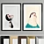 Elegant Art Frame Collection 3D model small image 2