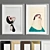 Elegant Art Frame Collection 3D model small image 3