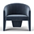 Fae Accent Chair: A Cozy Addition to Any Space 3D model small image 3