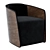 Sleek and Modern Atticus Chair 3D model small image 6