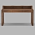 ZARAGOZA Writing Desk: Modern, Sleek Design 3D model small image 2