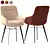 Elegant 2015 Dining Chair 3D model small image 3