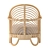 Natural Rattan Etta Chair 3D model small image 4