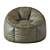 Cozy Comfy Bean Bag Chair 3D model small image 2