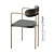 Elegant Lenox Dining Chair: Modern and Stylish 3D model small image 2