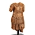 Imperial Torso Cuirass: Majestic Roman Emperor Statue 3D model small image 2