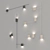 VIBIA Structural LED Wall Lamps: Modern Illumination Solution 3D model small image 3