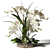 Elegant White Orchid Arrangement 3D model small image 1