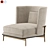 Luxury Comfort GAE Armchair 3D model small image 1