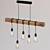 Industrial Loft Style Pendant Light 3D model small image 2