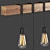 Industrial Loft Style Pendant Light 3D model small image 3