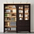 Ikea Hemnes Storage Combo: Stylish Organizer, Black-Brown 3D model small image 7