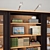 Ikea Hemnes Storage Combo: Stylish Organizer, Black-Brown 3D model small image 8