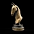 Elegant Stallion Art: High-Poly Horse Sculpture 3D model small image 1