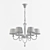 Elegant Florence Pendant Lamp 3D model small image 3