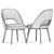 Colette Dining Chair: Stylish and Comfortable 3D model small image 3