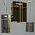 Smokey Brass LED Pendant 3D model small image 3