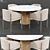 Elegant Dining Set: High Quality, Detailed 3D model small image 1