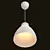 MELODI Pendant Lamp - White, 28cm Diameter 3D model small image 2